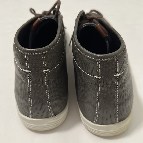 BEN Sherman Men’s Gray Lace Up Formal Casual Chukka Ankle Boots Shoes Size 12 main image 9